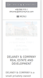 Mobile Screenshot of delaneynco.com